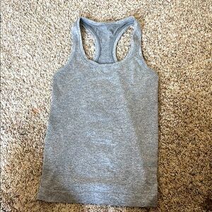 Gray Women's Racerback Tank Top